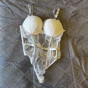 Victoria's Secret Bombshell Shine Teddy White Large
